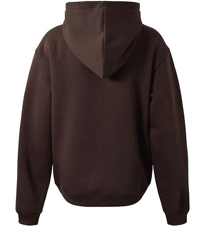 Hound Hoodie - Dark Brown w. Text