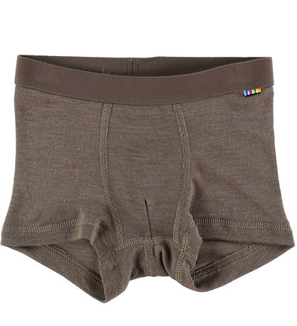 Joha Boxers - Wool/Silk - Brown