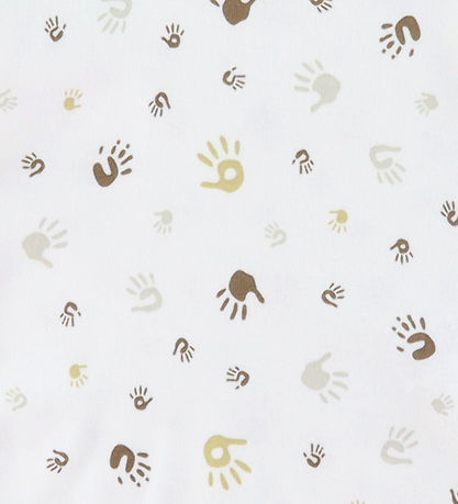 Joha Jumpsuit w. Feet - Off White w. Print
