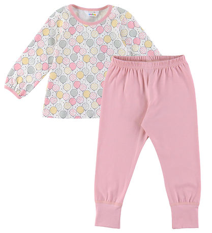 Joha Pyjama Set - Pink w. Balloons