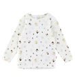 Joha Blouse - Off White w. Print Joha Blouse - Off White w. Print