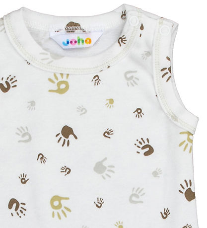 Joha Body u/æ - Off White m. Trykk Joha Body u/æ - Off White m. Trykk