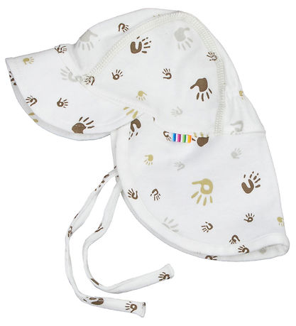Joha Legionnaire Hat - Off White w. Print