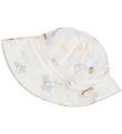 Joha Sun Hat - Wool/Silk - Off White w. Print Joha Sun Hat - Wool/Silk - Off White w. Print