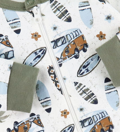 Joha Schlafanzug - 2in1 - Off White m. Print