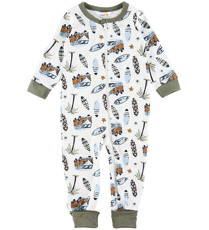 Joha Schlafanzug - 2in1 - Off White m. Print