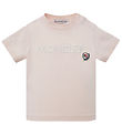 Moncler T-shirt - Rosa m. Vit