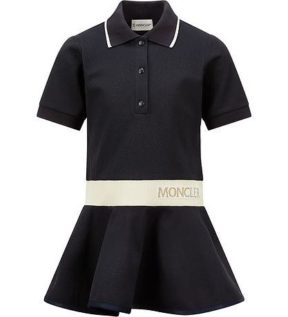 Moncler Dress - Navy w. White