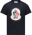 Moncler T-shirt - Navy w. Logo