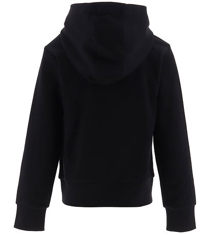 Moncler Hoodie - Zwart m. Print Moncler Hoodie - Zwart m. Print