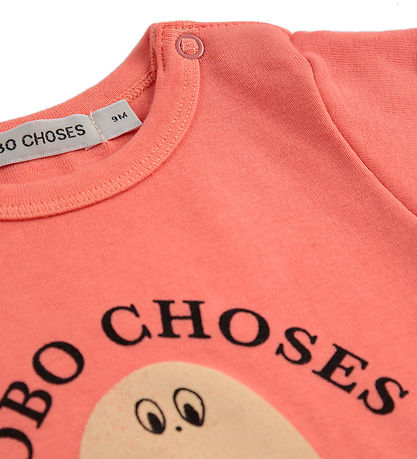 Bobo Choses Samfella k/æ - Morgunegg - Coral Pink