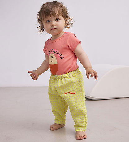 Bobo Choses Samfella k/æ - Morgunegg - Coral Pink