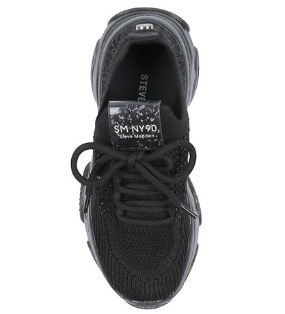 Steve Madden Shoes - Jmiss - Black w. Black Rhinestone Steve Madden Shoes - Jmiss - Black w. Black Rhinestone