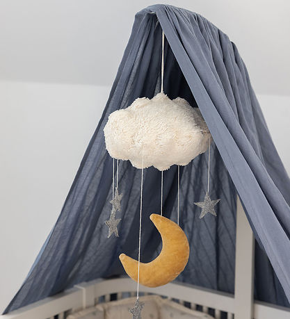 Sebra Baby Mobile - Moon & Stars - Beige Sebra Baby Mobile - Moon & Stars - Beige