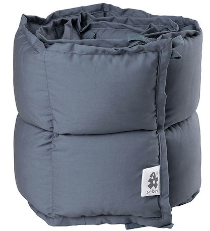 Sebra Bed Bumper - Kapok - 180x26 cm - Forest Lake Blue