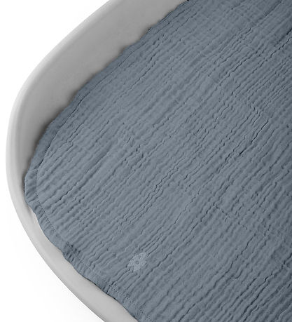 Sebra Changing Mat - 2-Pack - Muslin - Forest Lake Blue