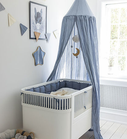 Sebra Canopy - Dobby weave - Forest Lake Blue