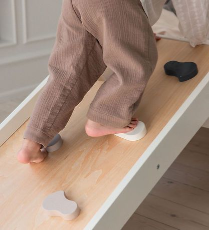 Sebra Climb- And Rollercoaster - 2-I-1 - White Sebra Climb- And Rollercoaster - 2-I-1 - White