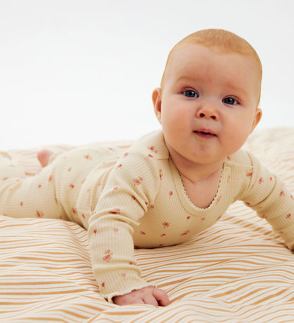 The New Siblings Leggings - Rib - TnsbNoella - White Swan AOP The New Siblings Leggings - Rib - TnsbNoella - White Swan AOP
