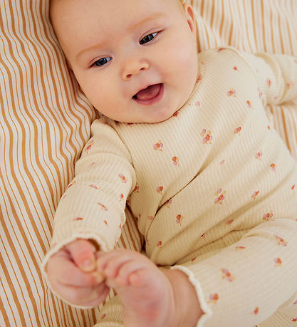 The New Siblings Leggings - Rib - TnsbNoella - White Swan AOP The New Siblings Leggings - Rib - TnsbNoella - White Swan AOP