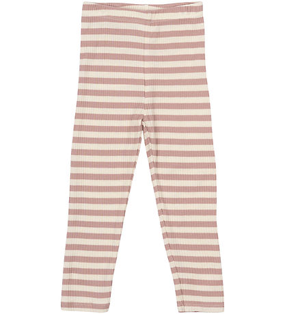 The New Siblings Leggings - Rib - TnstFro - Adobe Rose Striped The New Siblings Leggings - Rib - TnstFro - Adobe Rose Striped