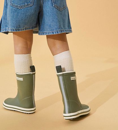 Bundgaard Rubber Boots - Charly High - Army Green