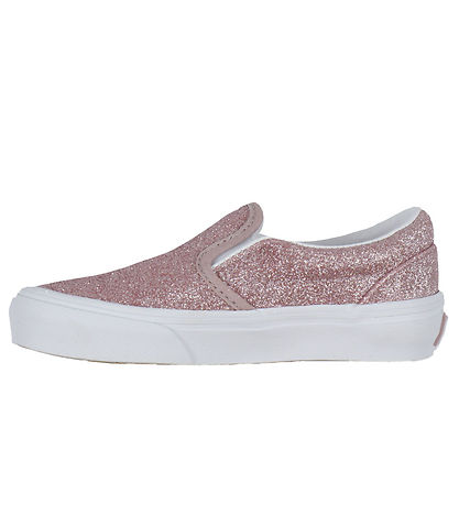 Vans Shoes - Classic Slip-On - Glitter Rose Gold