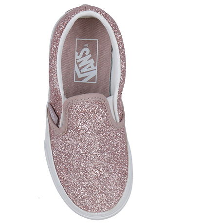 Vans Shoes - Classic Slip-On - Glitter Rose Gold