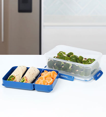 Sistema Brooddoos - 2,2L rechthoekige Stax To Go - Blauw