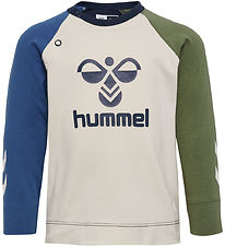 Blouse Hummel - hmlAssym - Black Iris av. Logo Blouse Hummel - hmlAssym - Black Iris av. Logo