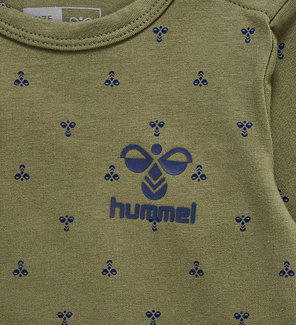 Hummel Bodysuit L/æ - hmlBeesy - Olivine w. Logo