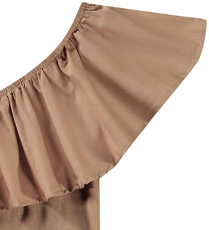 Top Molo - Rib - Rebecca - Bois de santal