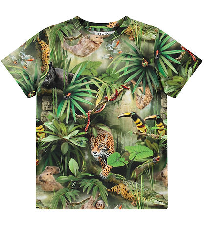 Molo T-shirt - Ralphie - Jungle Animals Molo T-shirt - Ralphie - Jungle Animals
