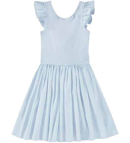 Molo Dress - Rib - Cloudia - Skywriting Molo Dress - Rib - Cloudia - Skywriting