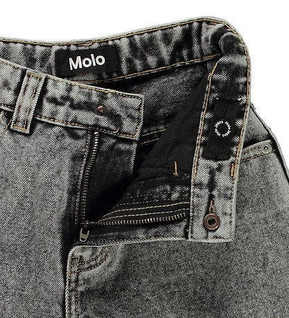 Molo Shorts - Denim - Alpha - Grey Stonewash