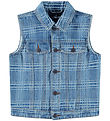 Molo Waistcoat - Denim - Hertha - Washed Check Molo Waistcoat - Denim - Hertha - Washed Check