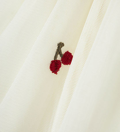 Name It Skirt - NbfButille - Cloud Dancer w. Cherry Name It Skirt - NbfButille - Cloud Dancer w. Cherry