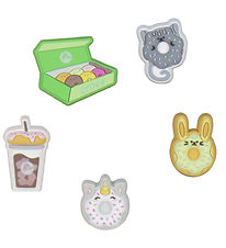 Crocs Pendant - Coffee Duck Donuts - 5-Pack Crocs Pendant - Coffee Duck Donuts - 5-Pack