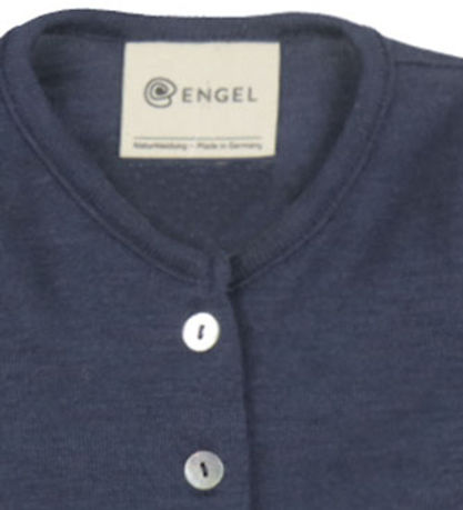Engel Cardigan - Wool/Silk - Navy Blue Engel Cardigan - Wool/Silk - Navy Blue