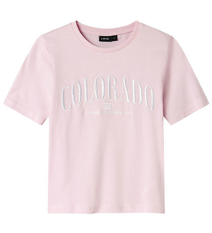 LMTD T-Shirt - NlfByasi - Pink Tulle/White Parfait