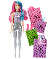 Barbie 인형 - 30cm - 컬러 리빌 디스코 스타 - 서포트 Barbie 인형 - 30cm - 컬러 리빌 디스코 스타 - 서포트