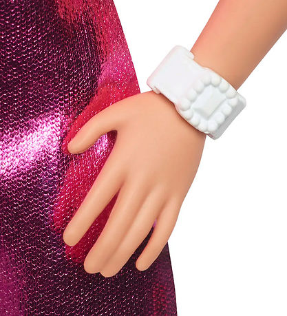 Barbie Doll - 30 cm - Fashionista Doll Pink Dress Heart Cutout
