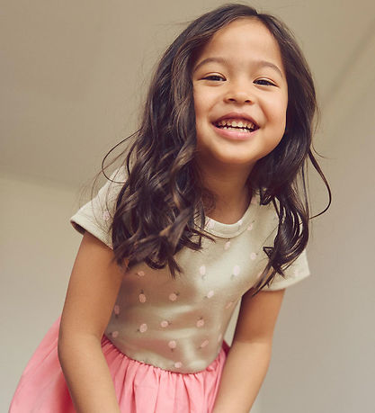Müsli Dress - Rib - Pineapple Swing - Soft Green/Poetry Green/Ma