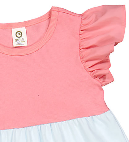 Müsli Dress - Rib - Cozy Me - Bubblegum