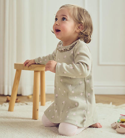 Müsli Dress - Rib - Pineapple - Soft Green/Poetry Green/Mary