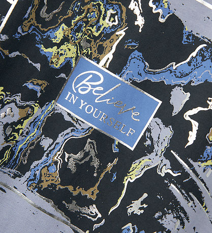 Name It Bluse - NkfRaki - Isländisch Blue m. Print