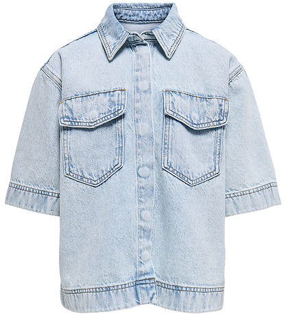 Kids Only Farkkutakki - KogSophie - Light Blue Denim