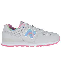New Balance Shoes - 574 - Grey Matter/Signal Pink New Balance Shoes - 574 - Grey Matter/Signal Pink