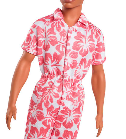 Poupée Barbie - 30 cm - Fashionista Combinaison imprimée Ken Poupée Barbie - 30 cm - Fashionista Combinaison imprimée Ken