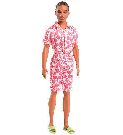 Poupée Barbie - 30 cm - Fashionista Combinaison imprimée Ken Poupée Barbie - 30 cm - Fashionista Combinaison imprimée Ken